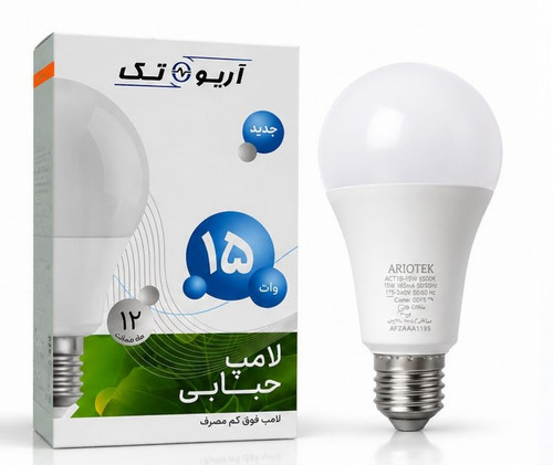 لامپ حبابی کم مصرف ۱۵ وات